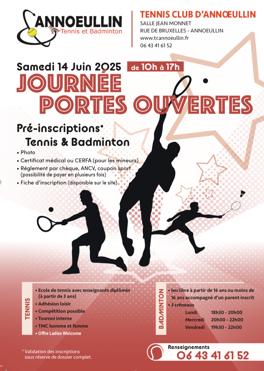 flyer inscription